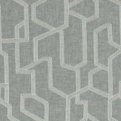 Clarke And Clarke Labyrinth Mineral F1300-05 Exotica Collection Drapery Fabric
