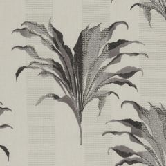 Clarke And Clarke Palma Charcoal F1303-01 Exotica Collection Drapery Fabric