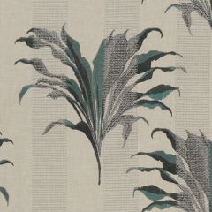 Clarke And Clarke Palma Kingfisher F1303-04 Exotica Collection Drapery Fabric