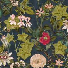 Clarke And Clarke Passiflora Midnight-Spice F1304-03 Exotica Collection Multipurpose Fabric
