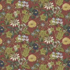 Clarke and Clarke Passiflora Rouge Velvet F1304-10 Clarke and Clarke Exotica 2 Collection Multipurpose Fabric