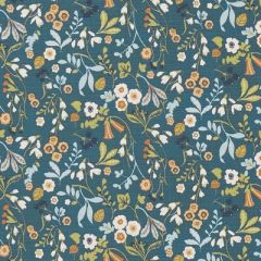 Clarke And Clarke Ashbee Denim-Spice F1312-02 Sherwood Collection Multipurpose Fabric