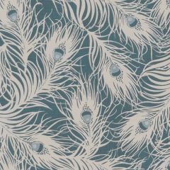 Clarke And Clarke Harper Teal F1315-05 Sherwood Collection Multipurpose Fabric