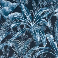Clarke And Clarke Majorelle Velvet Midnight F1367-02 Prince Of Persia Collection Multipurpose Fabric