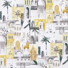 Clarke And Clarke Marrakech Charcoal-Ochre F1368-02 Prince Of Persia Collection Multipurpose Fabric