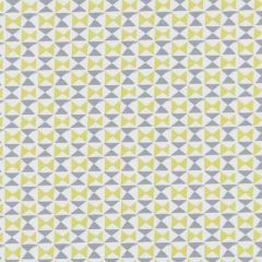 Clarke And Clarke Orianna Chartreuse-Charcoal F1376-02 Co-Ordinates Collection Indoor Upholstery Fabric