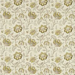 Clarke and Clarke Adeline Antique/Charcoal F1543-1 Clarke and Clarke Vintage Collection Drapery Fabric
