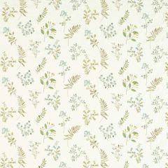 Clarke and Clarke Brigitte Apple/Mineral F1554-1 Clarke and Clarke Pavilion Collection Drapery Fabric