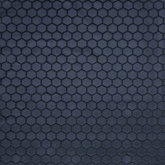 Clarke and Clarke Hexa Midnight F1565-4 Clarke and Clarke Illusion Collection Indoor Upholstery Fabric