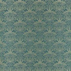 Clarke and Clarke Leopardo Kingfisher Jacquard F1615-3 Clarke and Clarke Exotica 2 Collection Indoor Upholstery Fabric