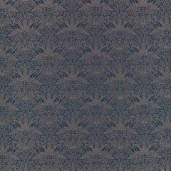 Clarke and Clarke Leopardo Midnight/Copper Jacquard F1615-4 Clarke and Clarke Exotica 2 Collection Indoor Upholstery Fabric