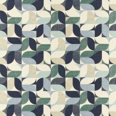 Clarke and Clarke Reno Mineral Navy 1640-01 Formations By Studio G For C&C Collection Multipurpose Fabric