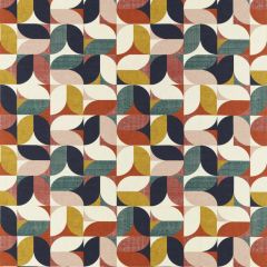 Clarke and Clarke Reno Retro 1640-04 Formations By Studio G For C&C Collection Multipurpose Fabric