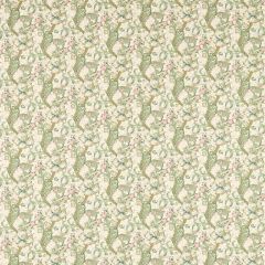 Clarke and Clarke Golden Lily Linen Blush F1677-03 William Morris Designs Collection Multipurpose Fabric