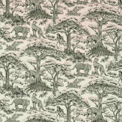 Clarke and Clarke Kisumu Noir Linen F1710-04 Breegan Jane Collection Multipurpose Fabric