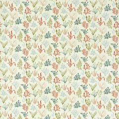 Clarke and Clarke Portside Coral Mineral F1727-01 Marina Collection Multipurpose Fabric