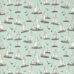 Clarke and Clarke Sailing Yacht F1728-02 Marina Collection Multipurpose Fabric