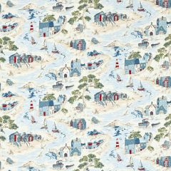 Clarke and Clarke Waterfront Marine F1733-01 Marina Collection Multipurpose Fabric