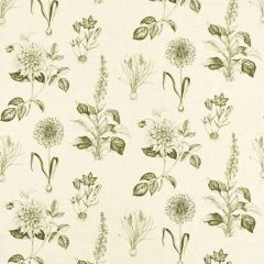 Clarke and Clarke Roseraie Sage F1738-05 Secret Garden Collection Multipurpose Fabric