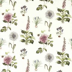 Clarke and Clarke Roseraie Summer F1738-06 Secret Garden Collection Multipurpose Fabric