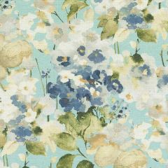 Duralee Blue / Turquoise DP61444-41 Portsmouth Print Collection Indoor Upholstery Fabric