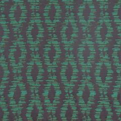 Robert Allen Contract Abstract Ikat Emerald 230117 Indoor Upholstery Fabric