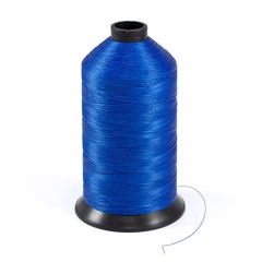 Coats Polymatic Bonded Monocord Dacron Thread Size 125 Blue 16-oz