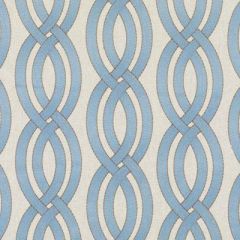 Duralee Turquoise 32779-11 Biltmore Embroideries Collection Indoor Upholstery Fabric