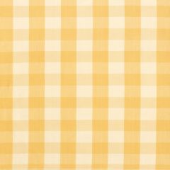 F Schumacher Camden Cotton Check Straw 63032 Indoor Upholstery Fabric