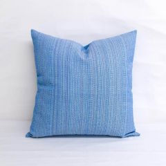 Indoor Duralee Royal - 18x18 Vertical Stripes Throw Pillow