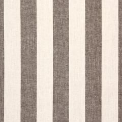 Robert Allen Grande Stripe Espresso 215733 Linen Stripes and Plaids Collection Multipurpose Fabric