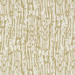 F-Schumacher Tree Texture-Pale Gold 5007471 Luxury Decor Wallpaper