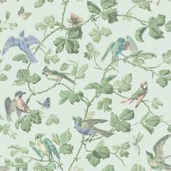 Cole and Son Winter Birds Duck Egg 100-2007 Archive Anthology Collection Wall Covering