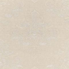 F. Schumacher Angkor Embroidery Linen 67581 Au Natural Collection