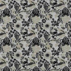 Robert Allen Folk Flourish Oyster 509856 Epicurean Collection Indoor Upholstery Fabric