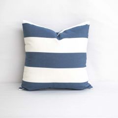 Indoor/Outdoor Premier Prints Stripe Oxford - 18x18 Horizontal Stripes Throw Pillow