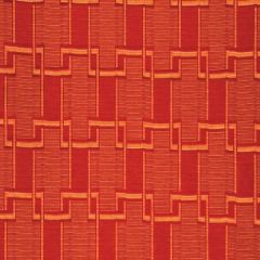 Robert Allen Contract Fretwork Strie Cayenne 232992 Indoor Upholstery Fabric