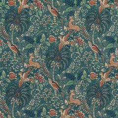 Mulberry Home Fantasia Teal FD308-R122 Modern Country I Collection Multipurpose Fabric