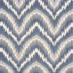 F Schumacher Von Armin Blue 77192 Step Lively Collection Indoor Upholstery Fabric