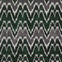 Gaston Y Daniela Alejandro Verde / Gris LCT5359-4 Lorenzo Castillo Collection Indoor Upholstery Fabric