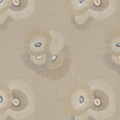 Lee Jofa Modern Bloom Embroidery Linen / Graphite GWF-3108-611 by Kelly Wearstler Indoor Upholstery Fabric