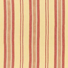 F. Schumacher Sagaponic Linen Stripe Berry 54153 Chroma Collection