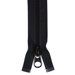 YKK Vislon #10 Zipper 54 inch - Black