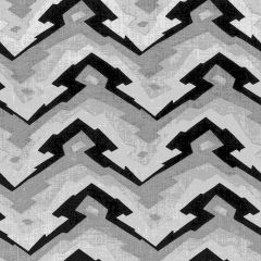 Thibaut Deco Mountain Black and Grey F913078 Summer House Collection Multipurpose Fabric