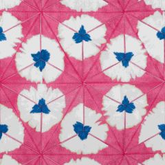 Thibaut Sunburst Pink and Blue F913087 Summer House Collection Multipurpose Fabric