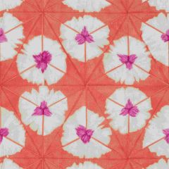 Thibaut Sunburst Pink and Coral F913089 Summer House Collection Multipurpose Fabric