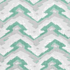 Thibaut Deco Mountain Aqua F913107 Summer House Collection Multipurpose Fabric
