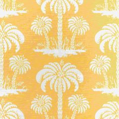 Thibaut Palm Island Yellow F913148 Summer House Collection Multipurpose Fabric
