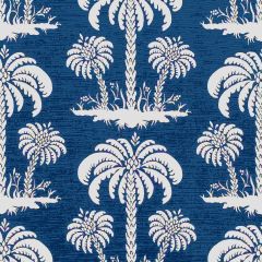 Thibaut Palm Island Navy F913149 Summer House Collection Multipurpose Fabric