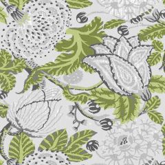 Thibaut Mitford Green and White F92949 Paramount Collection Multipurpose Fabric